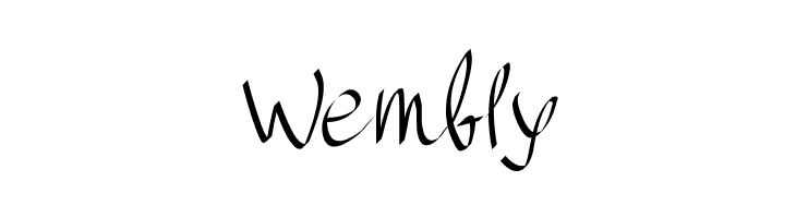 PWHandscript  Free Fonts Download