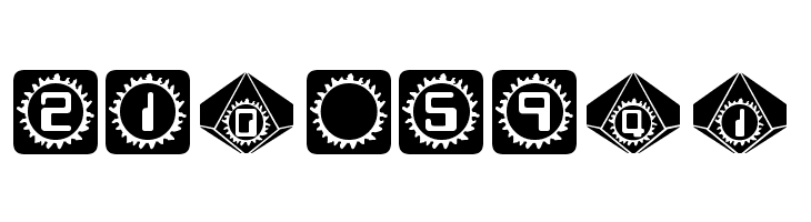 Starburst Pips  Free Fonts Download