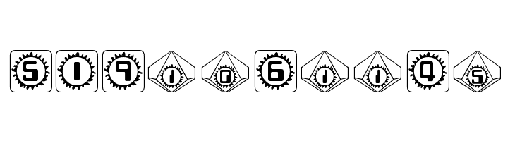 Starburst Pips  Free Fonts Download