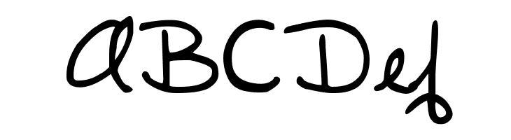 DJB MiaScript  Free Fonts Download