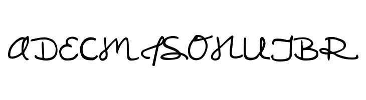 DJB MiaScript  Free Fonts Download