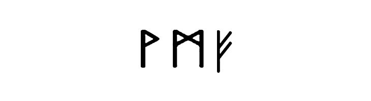 Pauls Real Celtic Rune Font  Free Fonts Download