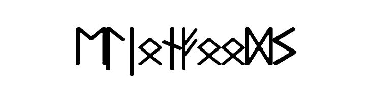Pauls Real Celtic Rune Font  Free Fonts Download