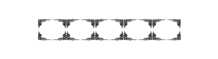 Vintage Frames 17  Free Fonts Download