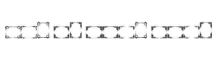 Vintage Frames 17  Free Fonts Download