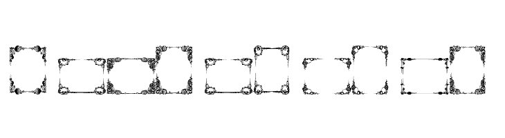 Vintage Frames 17  Free Fonts Download