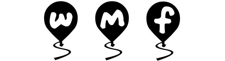 Balloon Floats  Free Fonts Download