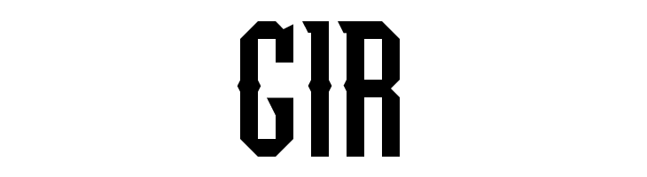 GIR Team Fury Regular Font