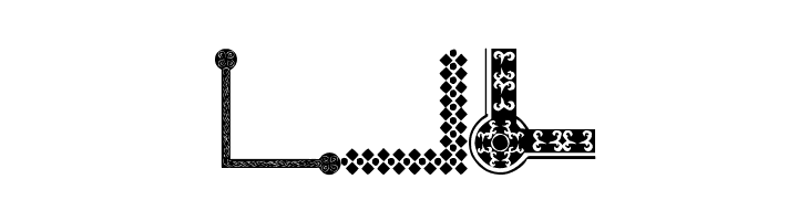 Vintage Decorative Corners 9  Free Fonts Download