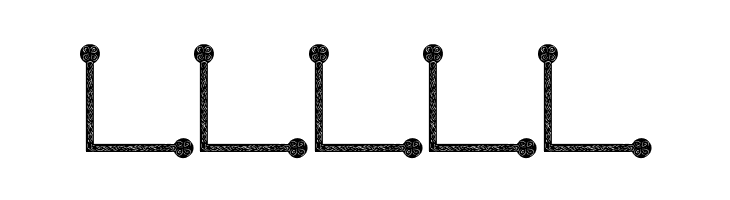 Vintage Decorative Corners 9  Free Fonts Download