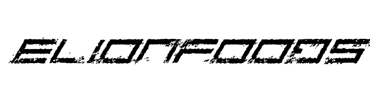 Rusting Robotica Italic  Free Fonts Download