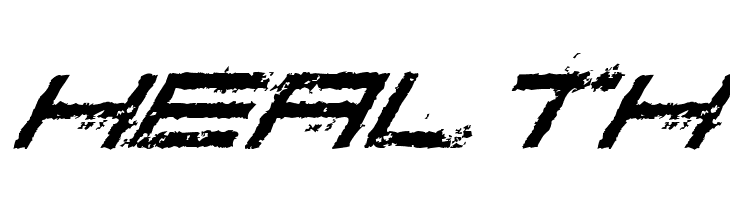 Rusting Robotica Italic  Free Fonts Download