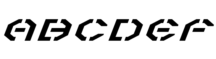 Year 3000 Expanded Italic  Free Fonts Download