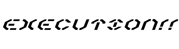 Year 3000 Expanded Italic  Free Fonts Download