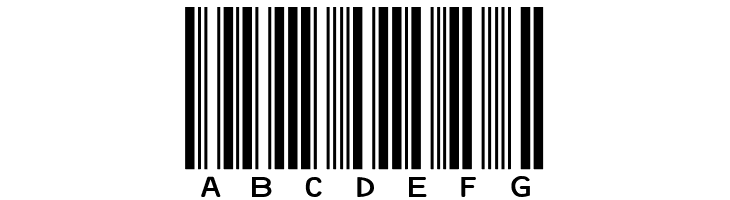 IDAHC39MCode39Barcode  Free Fonts Download