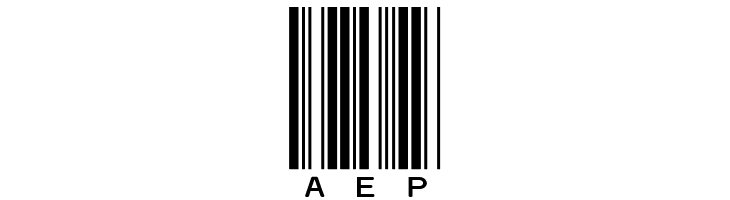 IDAHC39MCode39Barcode  Free Fonts Download