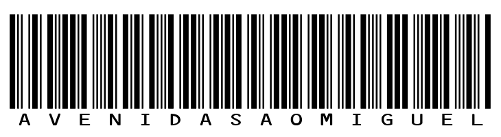 IDAHC39MCode39Barcode  Free Fonts Download