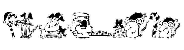 KR Christmas 2002 Dings 3  Free Fonts Download