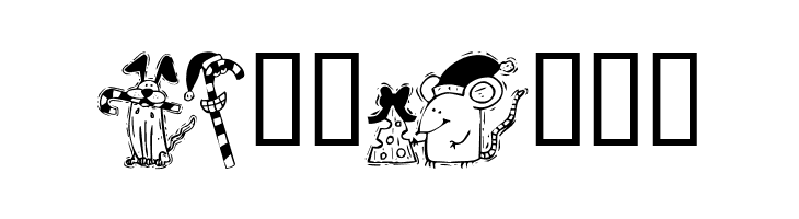 KR Christmas 2002 Dings 3  Free Fonts Download