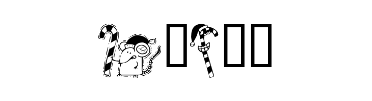 KR Christmas 2002 Dings 3  Free Fonts Download