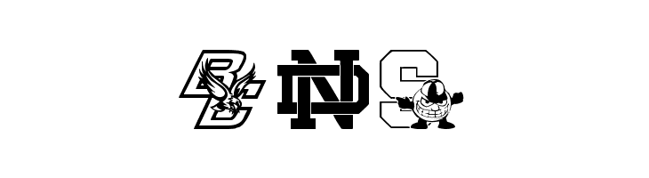 NCAA ACC  Free Fonts Download