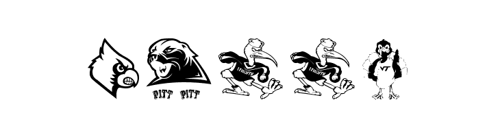 NCAA ACC  Free Fonts Download