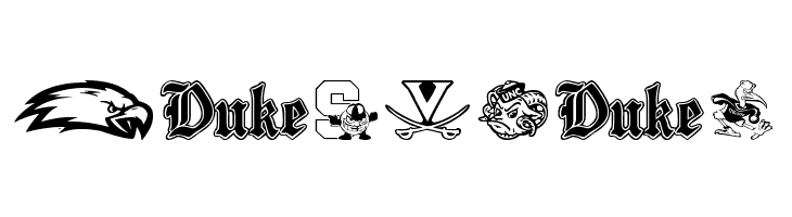 NCAA ACC  Free Fonts Download