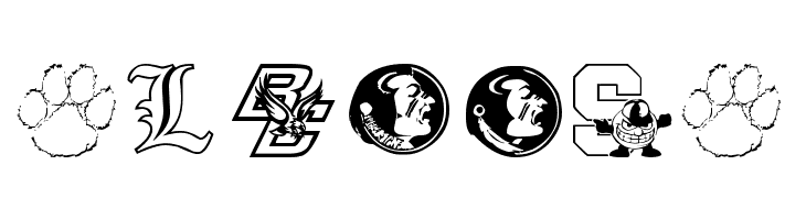 NCAA ACC  Free Fonts Download