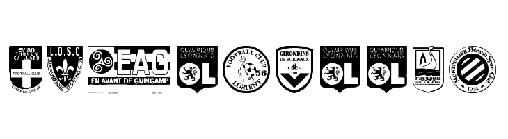 Ligue 1  Free Fonts Download
