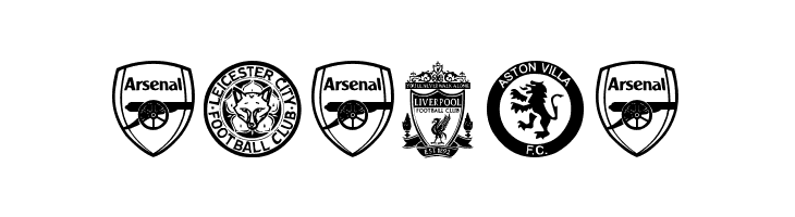Premier League  Free Fonts Download