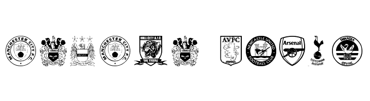 Premier League  Free Fonts Download