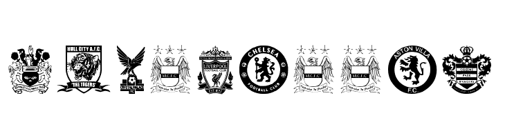 Premier League  Free Fonts Download