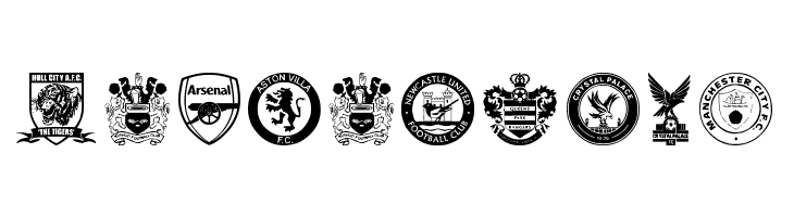 Premier League  Free Fonts Download