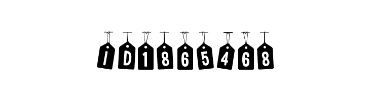 Woodcutter Tags on a Rope  Free Fonts Download