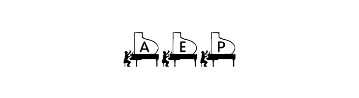 KR Piano Man  Free Fonts Download