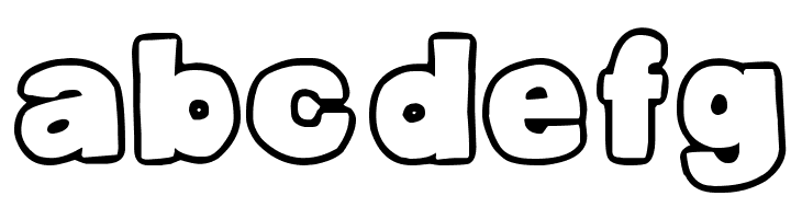 DJB Belly Button-Outtie  Free Fonts Download