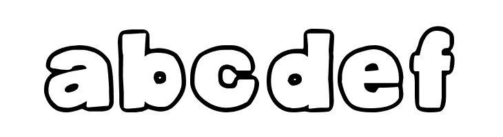 DJB Belly Button-Outtie  Free Fonts Download