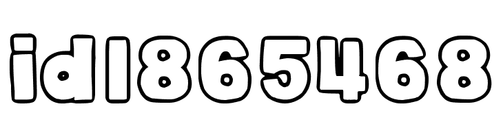 DJB Belly Button-Outtie  Free Fonts Download