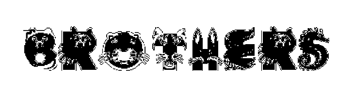 Animal Alphabet II  Free Fonts Download