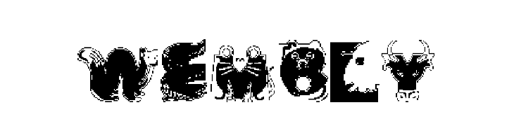 Animal Alphabet II  Free Fonts Download