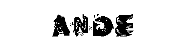 Animal Alphabet  Free Fonts Download