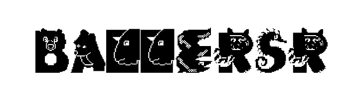 Animal Alphabet  Free Fonts Download