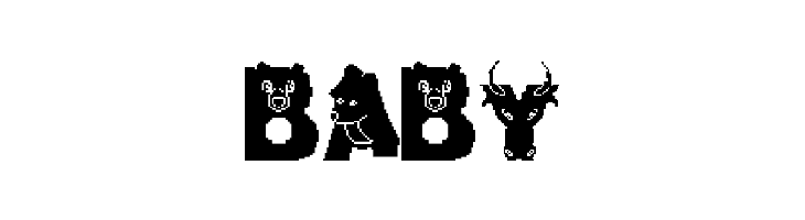 Animal Alphabet  Free Fonts Download