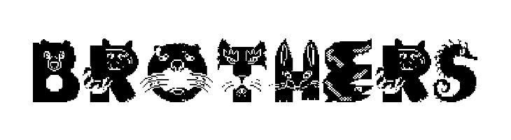 Animal Alphabet  Free Fonts Download