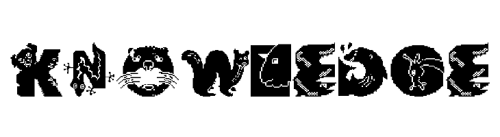 Animal Alphabet  Free Fonts Download