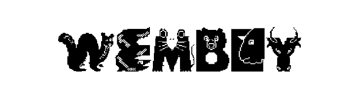 Animal Alphabet  Free Fonts Download