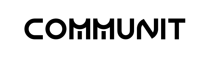 COMMUNIT Dome Circle Font