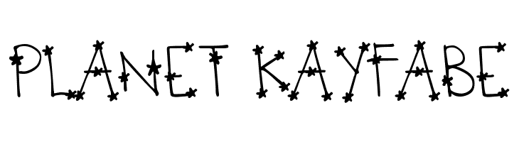 DJB  It's Full of Stars  Free Fonts Download