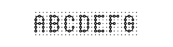 Pindown Plain BRK  Free Fonts Download