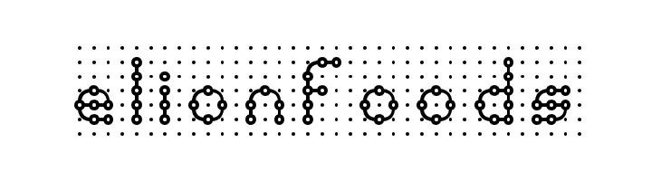 Pindown Plain BRK  Free Fonts Download